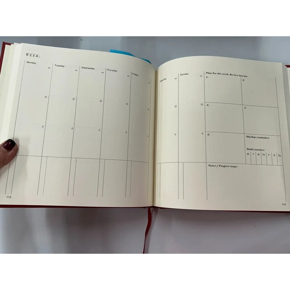 Pace & Pattern Allison Rhea 2020 Workbook Goal Setting Planner‎